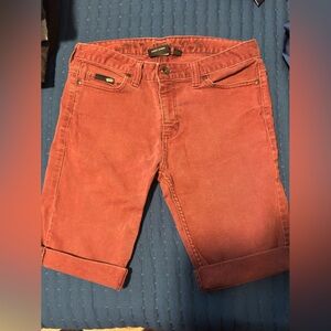 Levi's Coral Denim Shorts‎